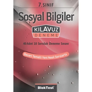 BLOKTEST 7.SINIF SOSYAL BİLGİLER KILAVUZ DENEME