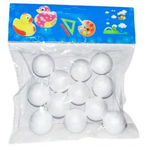 ZİZU DK2635 STRAFOR KÖPÜK TOP 3 CM 12Lİ