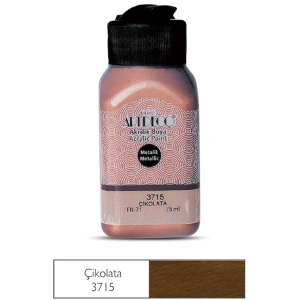 ARTDECO METALİK AKRİLİK BOYA 75 ML. Ç. KAHVE