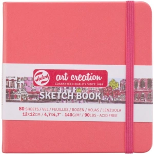 TALENS ART CREATION SKETCHBOOK 12X12cm 140 gr. 80 YP. ESKİZ DEFTERİ SOMON - 9314314M