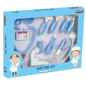 PİLSAN 03-232 MAVİ DOKTOR SETİ 11 PARÇA 3+