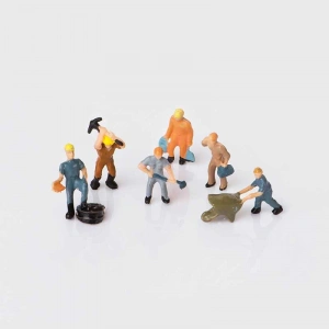 ESHEL MAKET İNŞAAT VE SANAYİ İŞÇİSİ FİGÜRÜ 1/75 3 LÜ