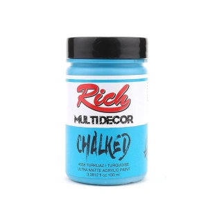 RİCH MDC-100-4558 MULTİ DECOR CHALKED 100 CC TURKUAZ