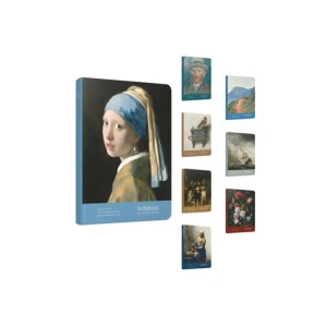 GIPTA ART MASTER 19X26 TEL DİKİŞLİ KARTON KAPAK 60 YP KARELİ DEFTER