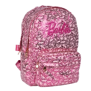 TMN 592871 BARBIE OKUL SIRT ÇANTASI 2695 PARLAK PEMBE YAZILI