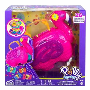 MATTEL HCG41 POLLY POCKET FLAMINGO PARTİSİ OYUN SETİ