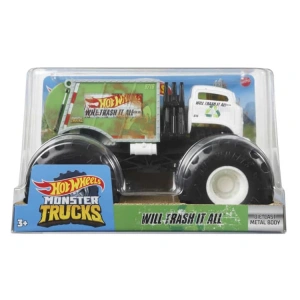 HOT WHEELS MTL-FYJ83/GWK99 WILL TRASH IT ALL MONSTER TRUCKS OVERSIZED ARAÇLAR