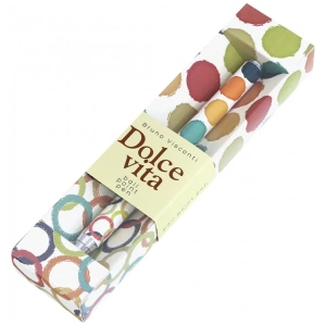 BRUNO VISCONTI DOLCE VITA  0.7mm KUTULU METAL GÖVDE GEOMETRİK ŞEKİLLER TÜKENMEZ KALEM 20-0252/02