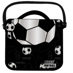 MUGGLE MU-5875 SILVER FOOTBALL TEK GÖZLÜ BESLENME ÇANTASI