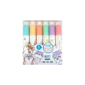 MAXX 921-06 MİNİ 6 RENK FOSFORLU KALEM