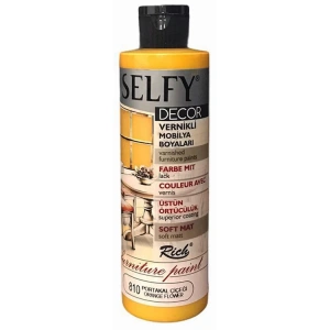 RİCH SLF-240-810 SELFY DECOR VERNİKLİ AKRİLİK BOYA 240cc.PORTAKAL ÇİÇEĞİ