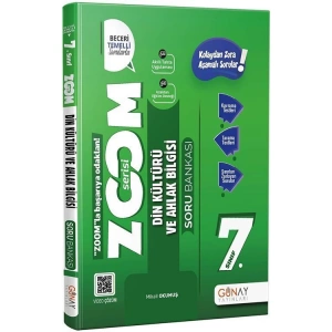 GÜNAY 7. SINIF ZOOM SERİSİ DİN KÜLTÜRÜ VE AHLAK BİLGİSİ SORU BANKASI