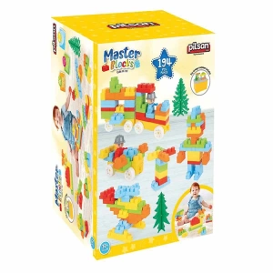 PİLSAN 03-572 MASTER BLOCKS KAPAKLI KUTU 191 PARÇA