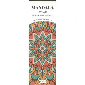 PUSLU YAY.  MANDALA AYRAÇ (BOYA-KOPAR HEDİYE ET ) - DESENLER