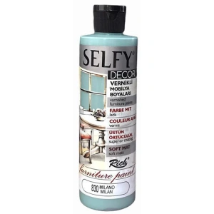RİCH SLF-240-830 SELFY DECOR VERNİKLİ AKRİLİK BOYA 240cc.MİLANO