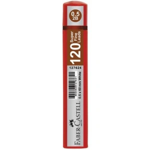 FABER CASTELL 120Lİ MİN 0.5 2B 60mm UÇ KIRMIZI TÜP