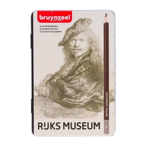 BRUYNZEEL RUKS MUSEUM GRAPHITE DERECELİ ÇİZİM KALEM SETİ 12 Lİ - B63011012