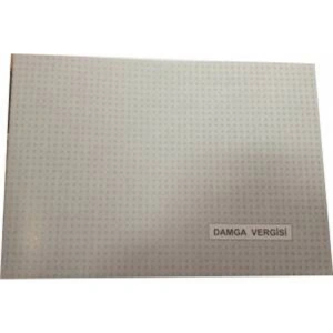 DİLMAN DAMGA VERGİSİ DEFTERİ KARTON KAPAK NUMARALI 40YP.