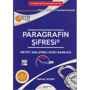 PARAGRAFIN ŞİFRESİ METOT ANLATIMLI SORU BANKASI