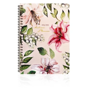 VICTORIAS JOURNALS 1810 SPİRALLİ A5 2024-2025  AKADEMİK AJANDA