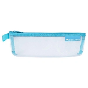 FABER CASTELL MESH DOSYA KALEMLİK MAVİ  000 120