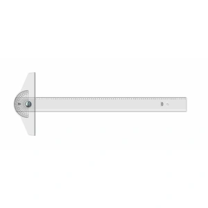 HATAS MİNKALE BAŞLIKLI İNCE BİZOTE ŞEFFAF T CETVELİ 75 CM