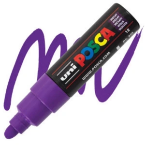 UNİ POSCA SU BAZLI POSTER MARKER 4.5-5.5 MOR PC-7M