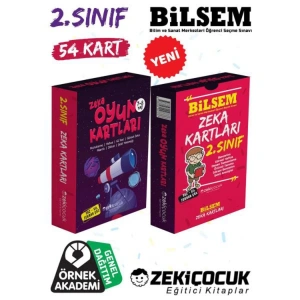 ZEKİ ÇOCUK 2.SINIF BİLSEM ZEKA KARTLARI