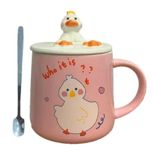 HUN SUNPİO 2-317 KAŞIKLI PORSELEN ÖRDEK KUPA - TEKLİ