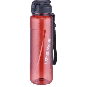 UZSPACE PİPETLİ MATARA TRITAN 6058 1500 ML KIRMIZI