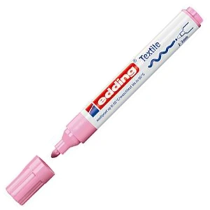 EDDING 4500 TEKSTİL KALEMİ FOSFORLU PEMBE