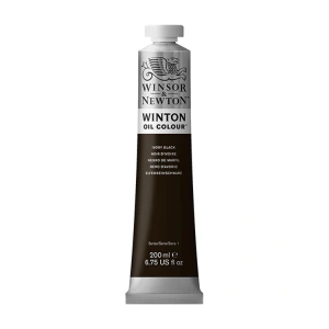 WINSOR & NEWTON WINTON YAĞLI BOYA 200 ML IVORY BLACK -1437331