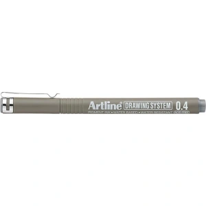 ARTLINE 234N DRAWİNG SYSTEM ÇİZİM KALEMİ 0.4 mm GREY