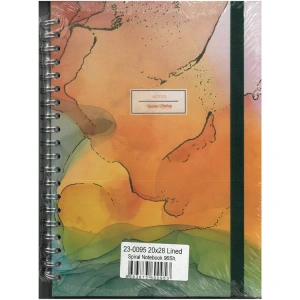 VICTORIAS JOURNALS 0095 NOTES 20x28cm SPİRALLİ SERT KAPAK 90gr. 96YP. ÇİZGİLİ DEFTER