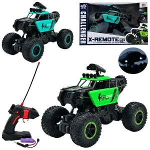 MEGA 911-586A CHALLENGER X-REMOTE IŞIKLI BATARYALI KUMANDALI 4X4 ARAÇ 6+
