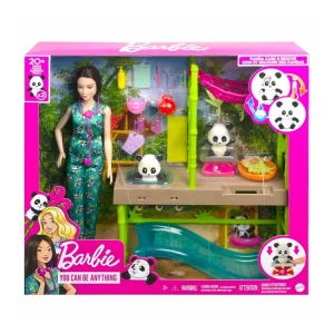 BARBIE HKT77 YAVRU PANDA BAKIMI OYUN SETİ