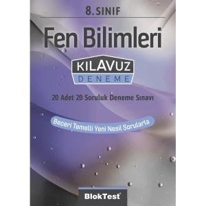 TUDEM 8.SINIF BLOKTEST FEN BİLİMLERİ KILAVUZ DENEME