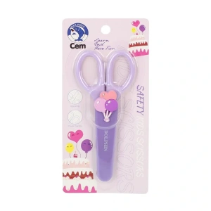 CEM DOLPHIN SCS-077 MASKOTLU KORUMALI ÇOCUK MAKASI - TEKLİ