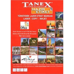 TANEX TW-2564 48.5X16.9 MM LASER ETİKET
