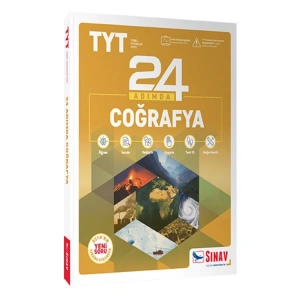 SINAV TYT COĞRAFYA 24 ADIMDA KONU ANLATIMLI SORU BANKASI