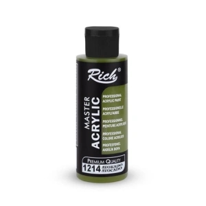 RİCH MASTER AKR-120-1214 AKRİLİK BOYA 120 CC AVAKADO