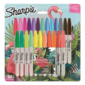 SHARPİE 2170100 PERMANENT MARKER SET FINE 24 LÜ FLAMİNGO