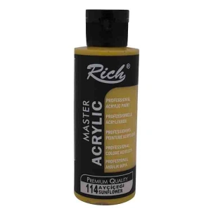 RİCH AKR-120-114 AKRİLİK BOYA 120 CC AYÇİÇEĞİ