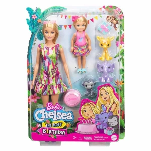 MATTEL GTM62 BARBIE VE CHELSEA KAYIP DOĞUM GÜNÜ OYUN SETLERİ