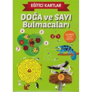 TELESKOP ETKİNLİK KARTLARI DOĞA VE SAYI BULMACALARI