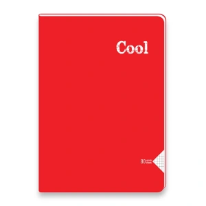 KESKİN COOL DİKİŞLİ PP KAPAK DEFTER A4 80 YP. KARELİ