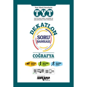 ANKARA YKS TYT DEKATLON COĞRAFYA SORU BANKASI