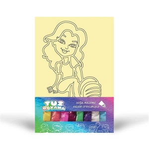 ARTİKEL TUZ BOYAMA SETİ POŞETLİ GENÇ KIZ KB-106