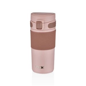 VAGONLİFE  T2001 TKK ÇELİK TERMOS SÜZGEÇLİ MUG 450 ML PEMBE
