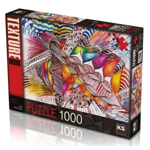 KS GAMES 20512 COLORFULL ABSTRACT 68x48cm YAPBOZ/PUZZLE 1000 PARÇA
